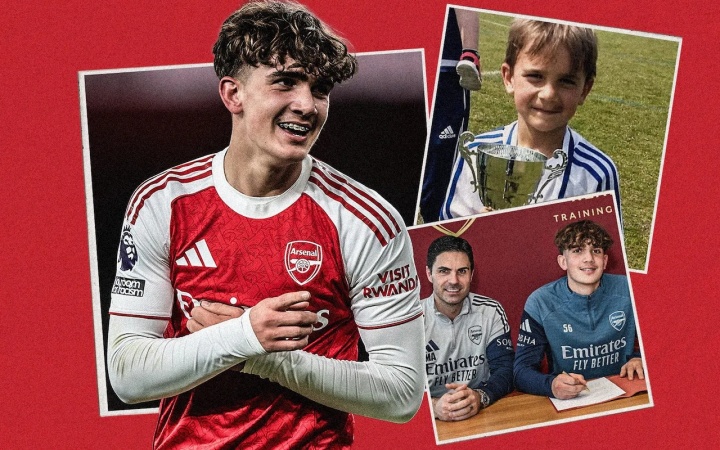 开云平台-绝对天才！电讯报：道曼4岁就被球探挖掘进枪手青训 已成未来之星